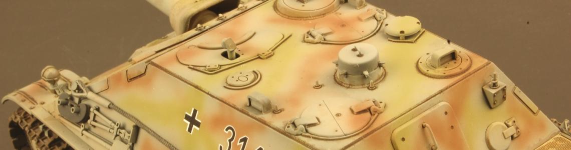 Jagdpanther Roof Detail