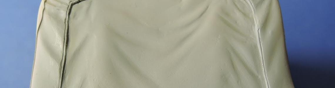 Primer applied to a model part