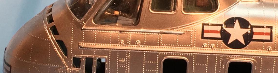 Finished cockpit area