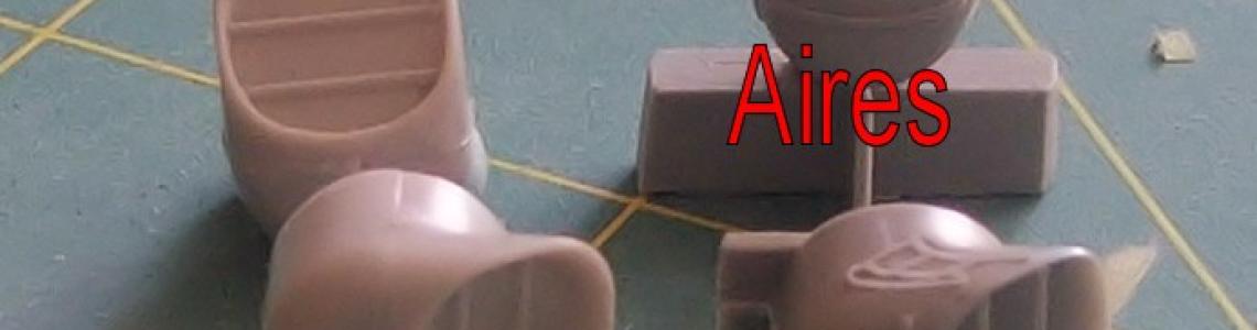 Original kit parts compared to review parts