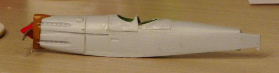 Fuselage under construction