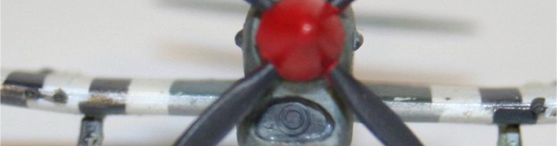 Location of P/N 8 on completed model