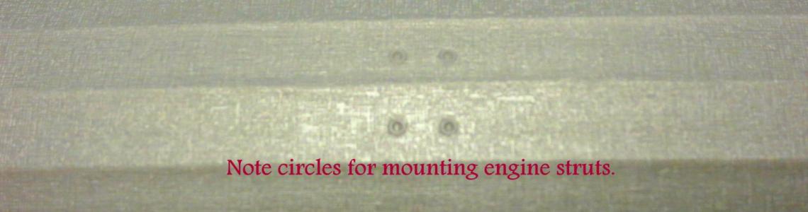 Engine Pod Mounting Holes