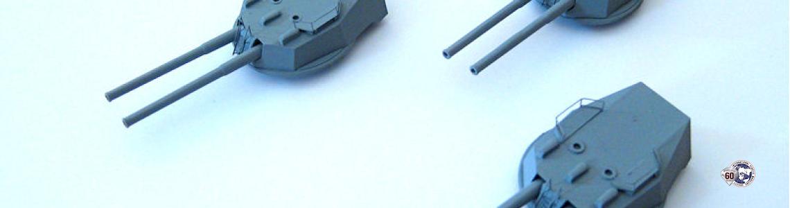 Turrets painted