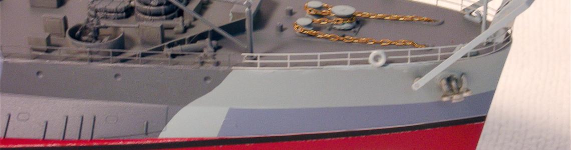 Finished Model - Bow Closeup