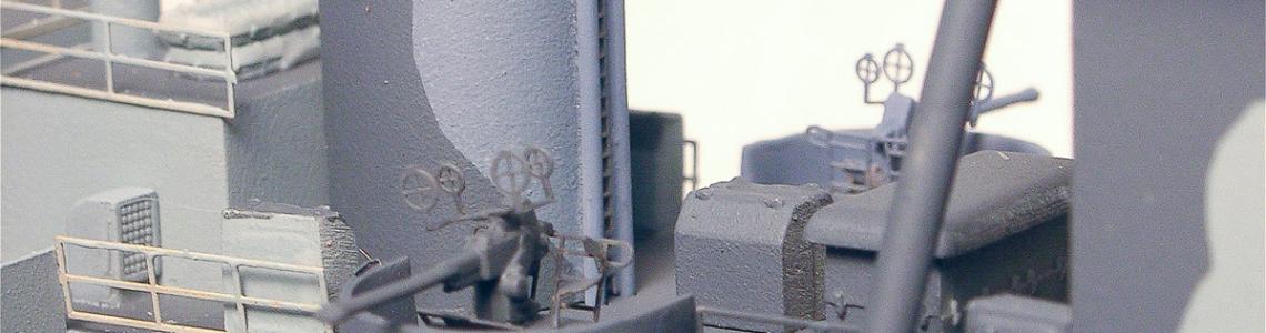 Finished Model - Stack Closeup