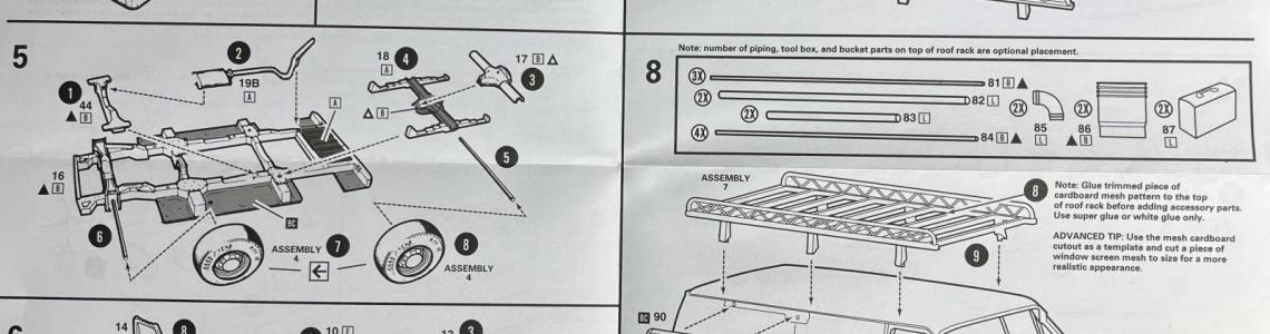 instructions
