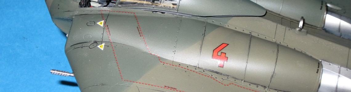 Finished Cockpit Area & Engines