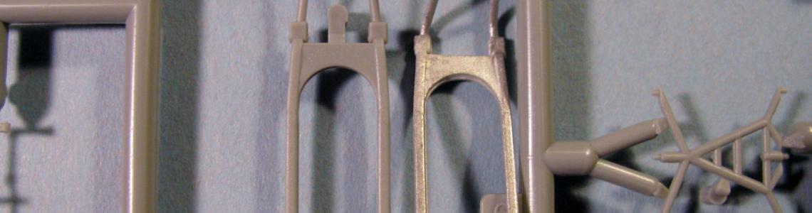 Part comparison - kit (left), versus SAC (right)