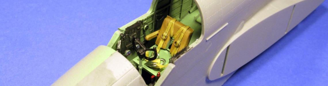 Pilot position – View of the seat 