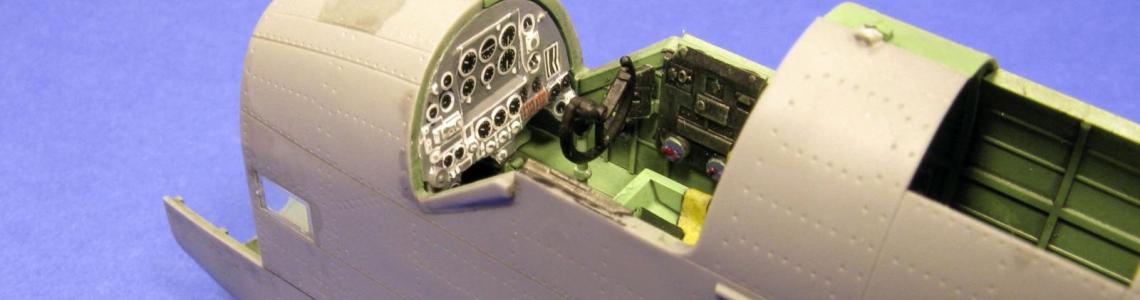 Pilot position – View of the instrument panel