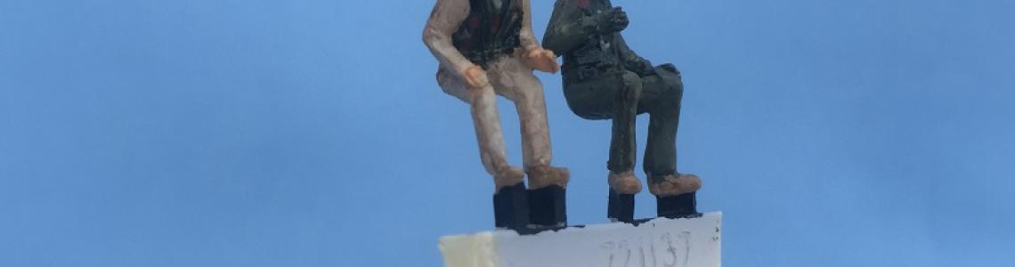 Painted figures front
