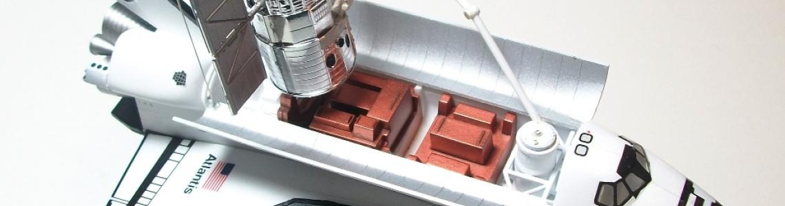 Shuttle with payload & Hubble