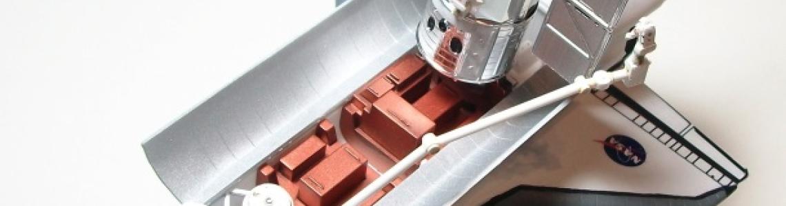 Shuttle with payload & Hubble