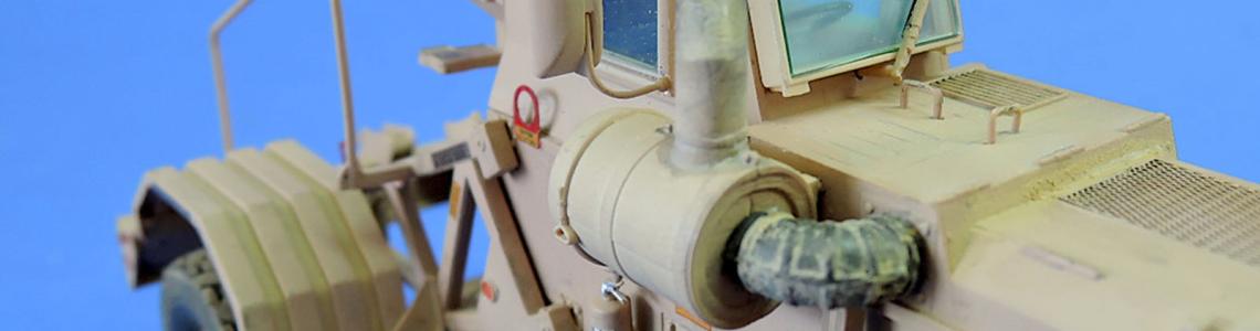 Right-front view of completed vehicle