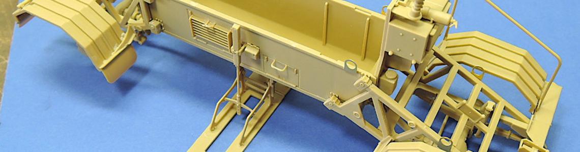 Assembly underway on the lower hull