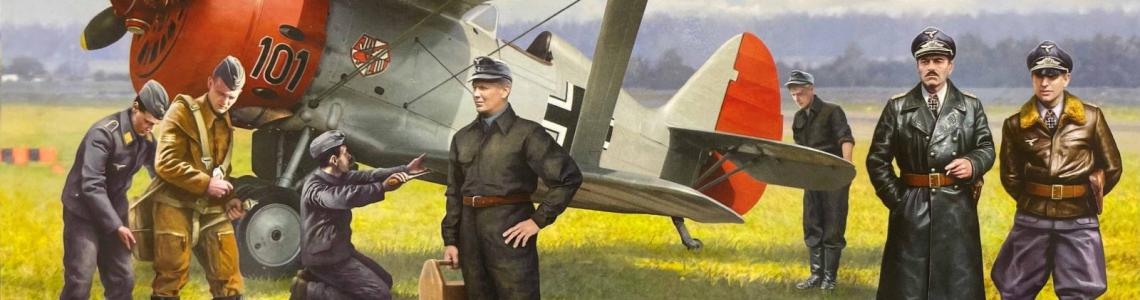 I-153 Luftwaffe with Pilots and Ground Personnel | IPMS/USA