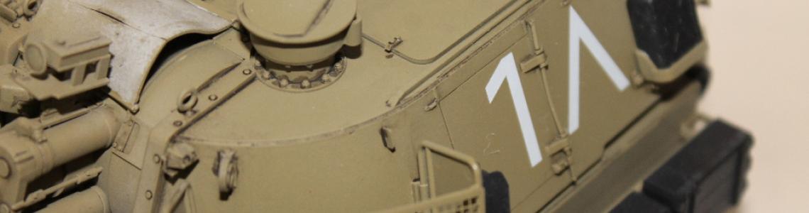 Closeup of turret