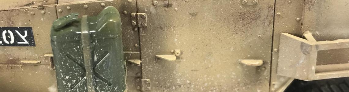 Driver Door and Jerry Can Detail