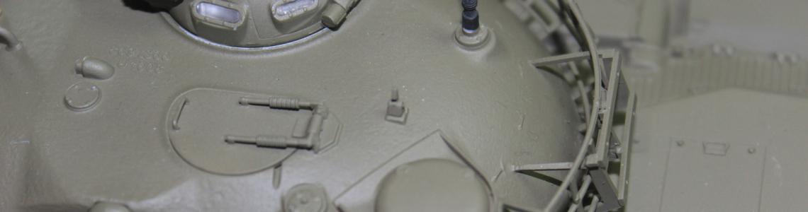 Detail photo of turret