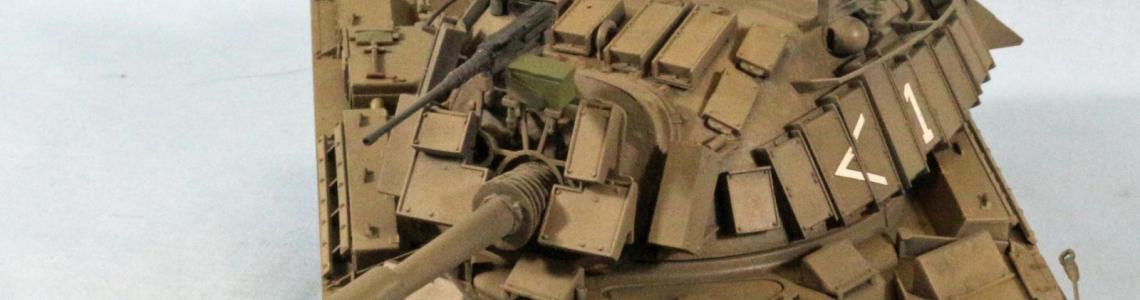 Finished Magach 3 model