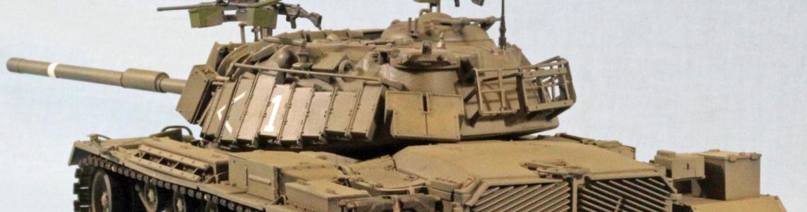 Finished Magach 3 model