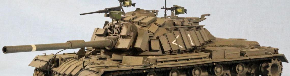 Finished Magach 3 model