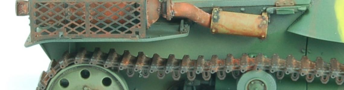 Engine exhaust detail