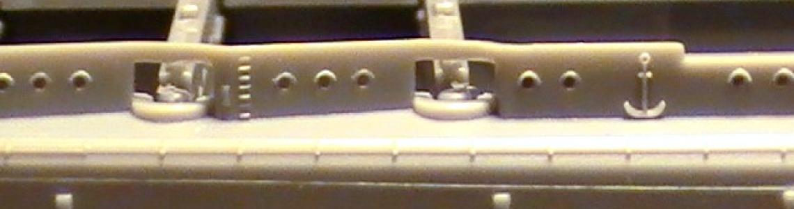 Sample closeup of moulding quality