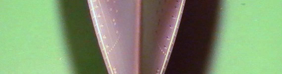 Example of seam after cementing