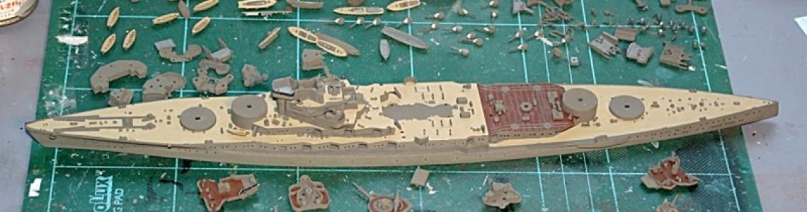 Major parts already prepared