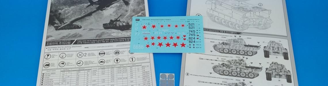 Instructions and decals