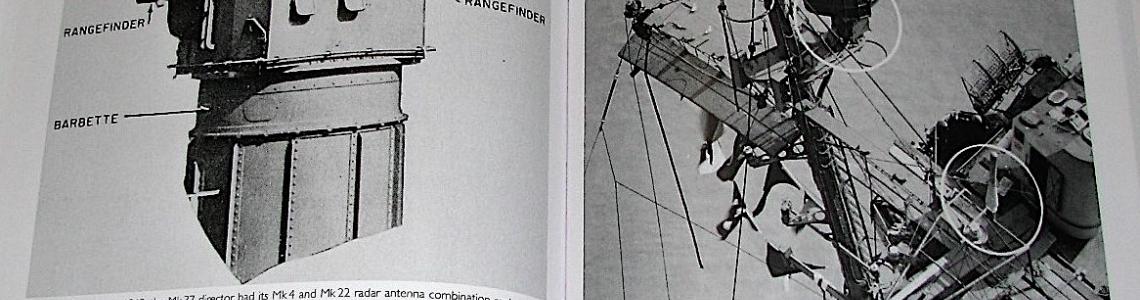 Mk 37 director and radar array