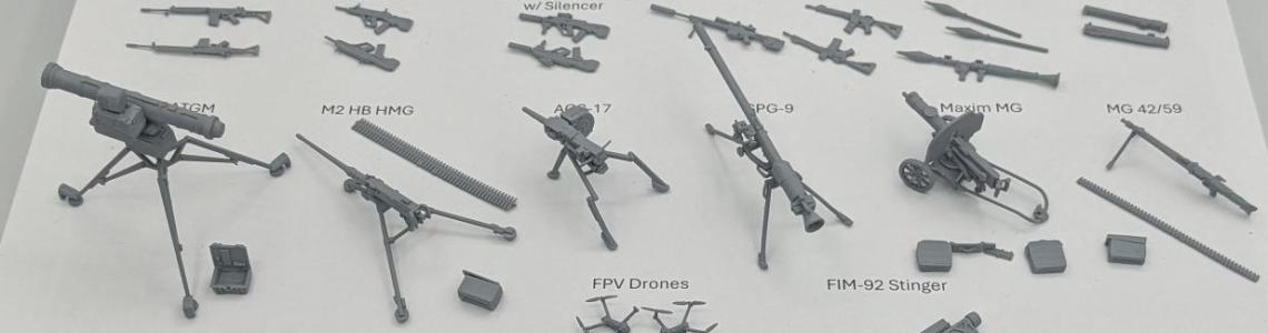 More Oblique Painted Weapons