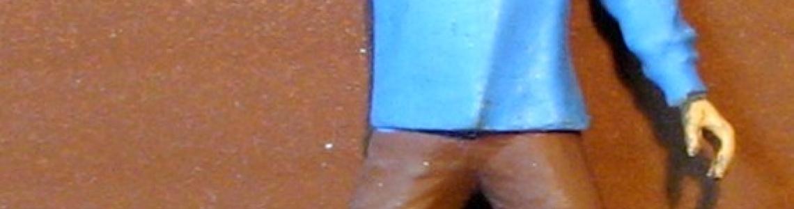 Sample painted civilian figure