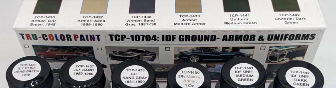 Package front with paints