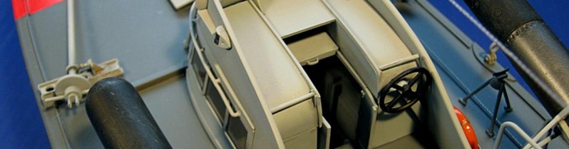 Pilot house and bow deck