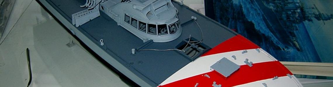 Boat upper deck and pilot house