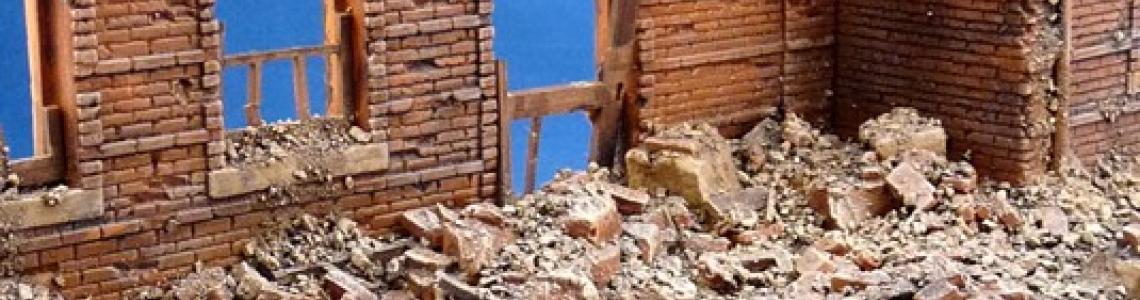 View of finished project