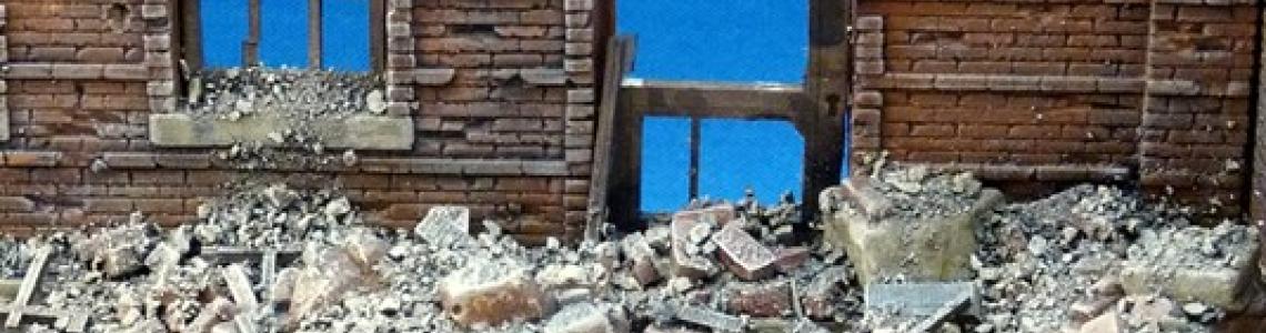 View of finished project