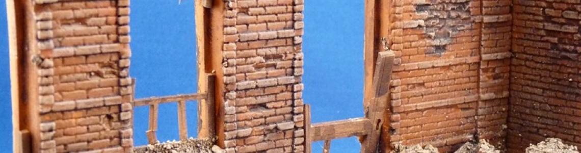 View of finished project