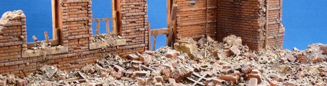 View of finished project