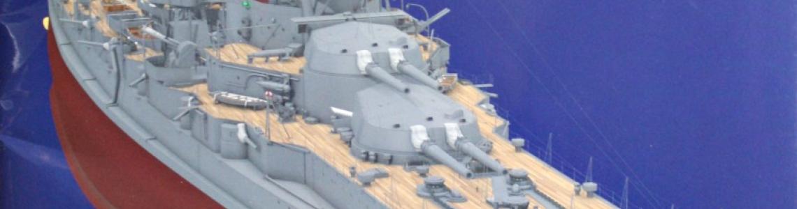 Figure 1: Front cover of The Japanese Battleship Kirishima 1940 Super Drawings in 3D