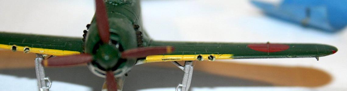 Holes drilled in wings