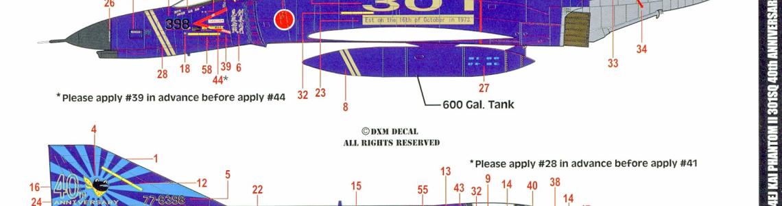 JASDF F-4EJ Kai 301st SQ 40th Anniversary | IPMS/USA Reviews