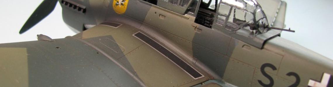 Finished kit from port center section forward