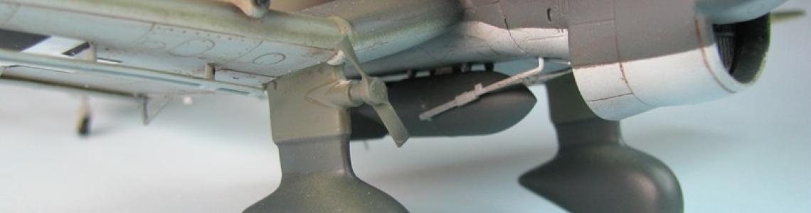 Finished kit from starboard nose looking aft