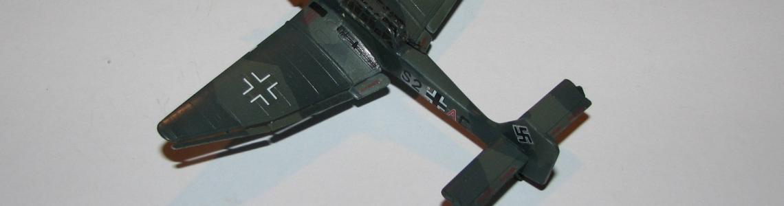 Left rear, Luftwaffe markngs