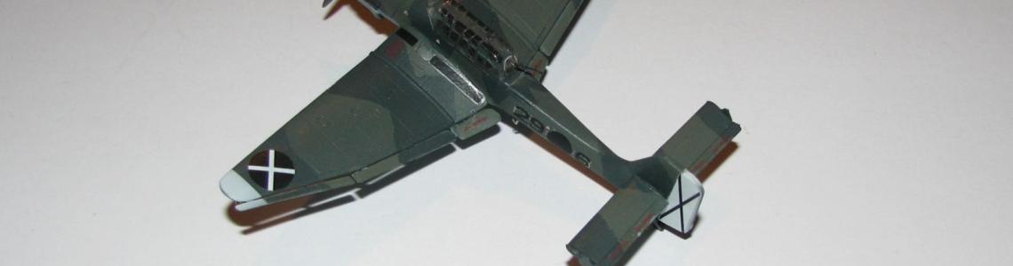 Left rear, Nationalist markings