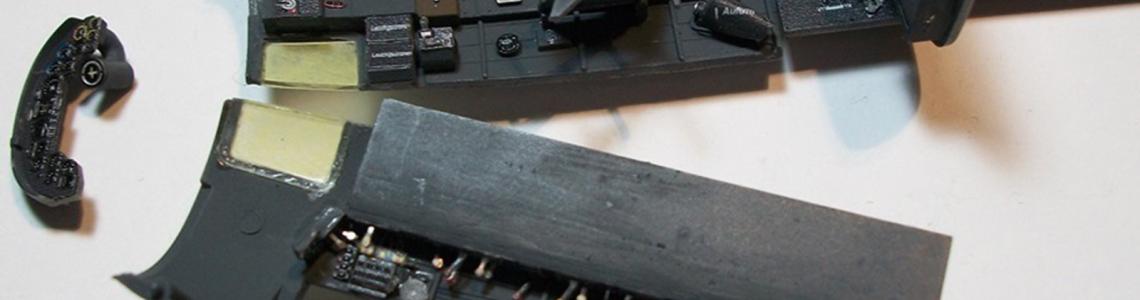 Both fuselage halves displayed showing their increased detail level